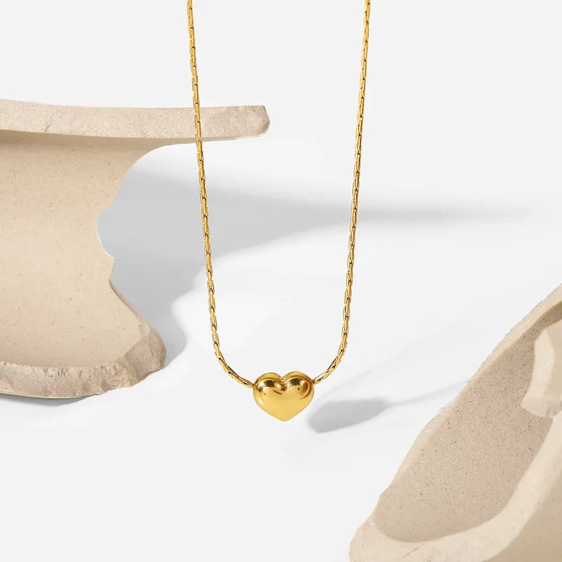 Little heart necklace 💛