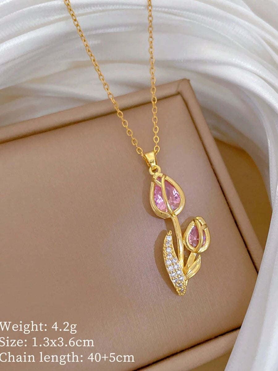 Collar de tulipán 🌷