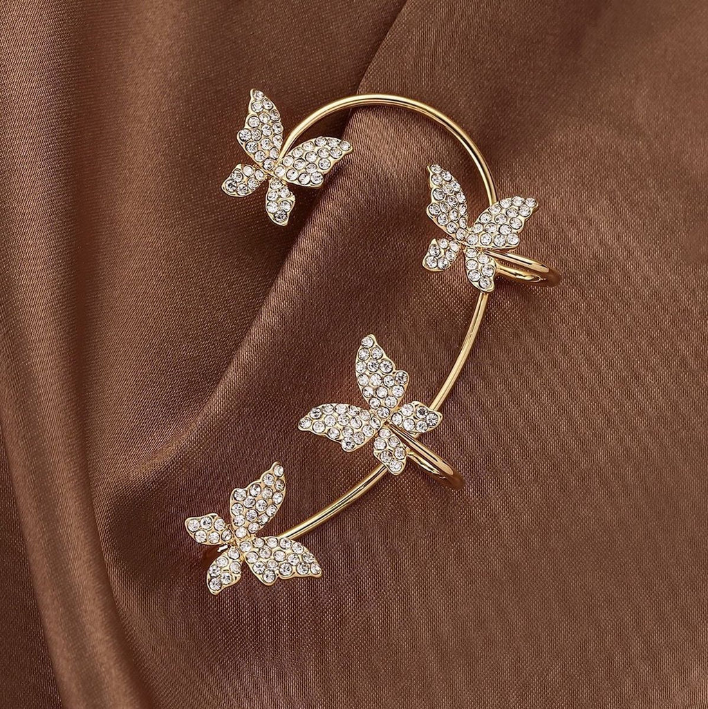 Ear cuff de mariposas 🦋