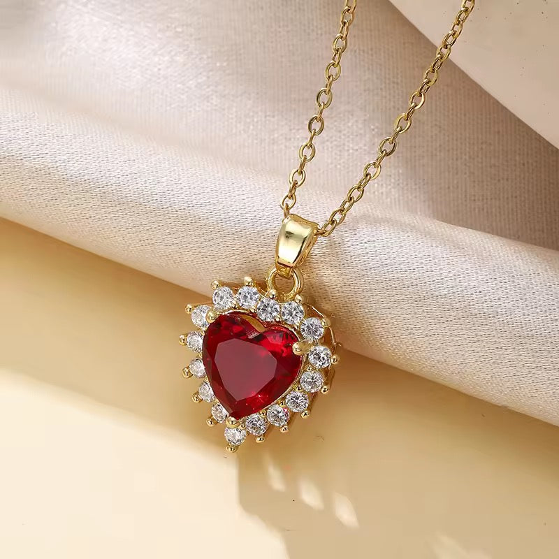 Ruby Necklace ♥️
