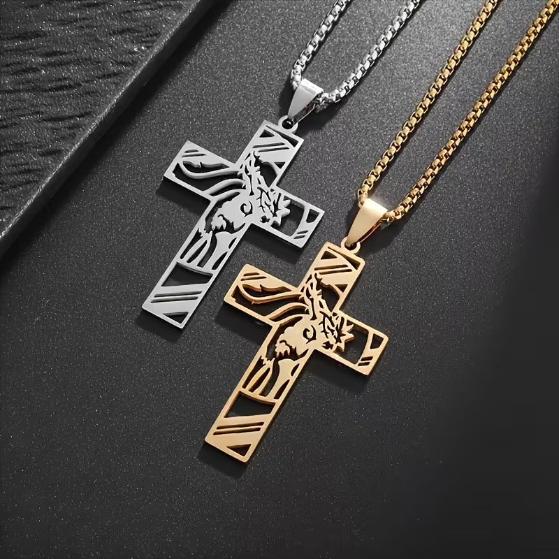 Collar cruz de Jesús ❤️