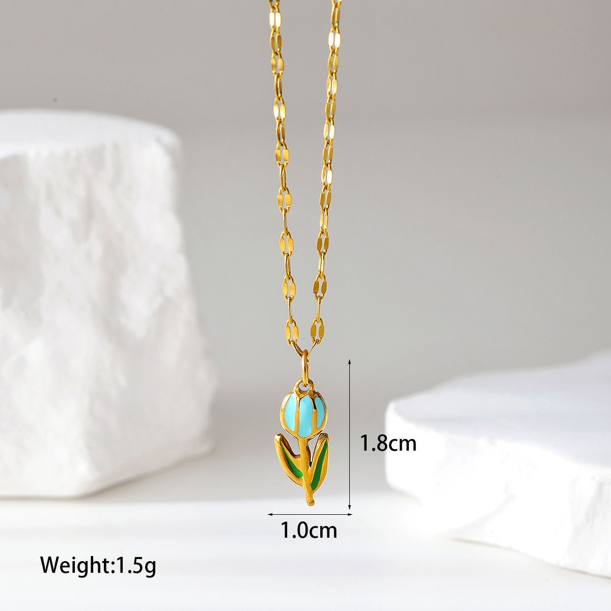 Collar de tulipán 🌷