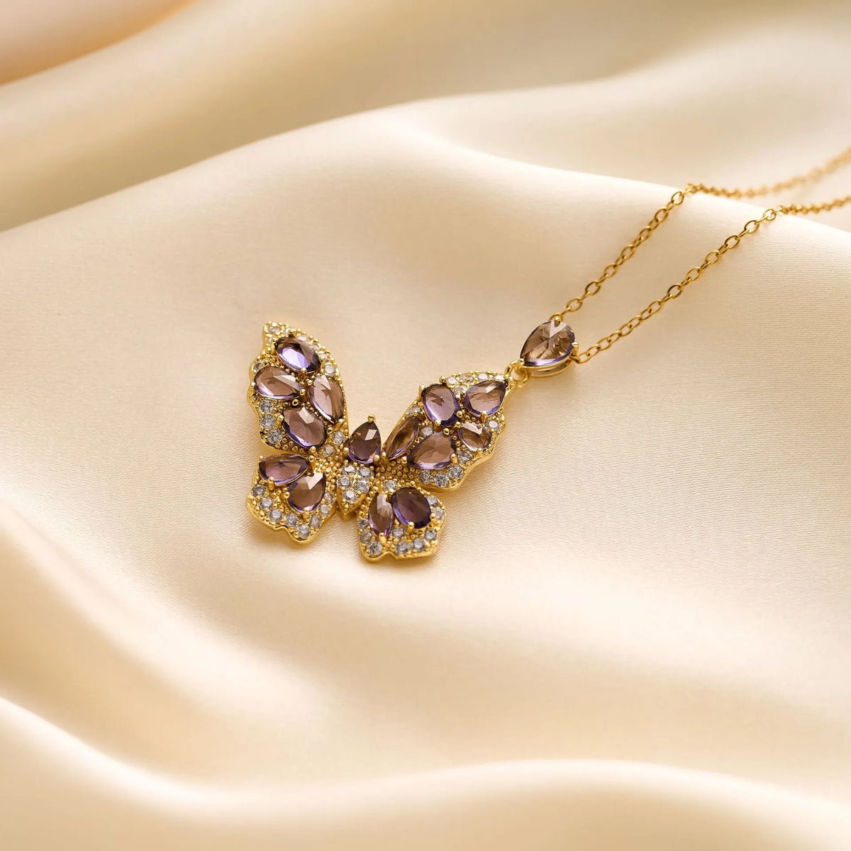 Collar de mariposas Cristal 🦋