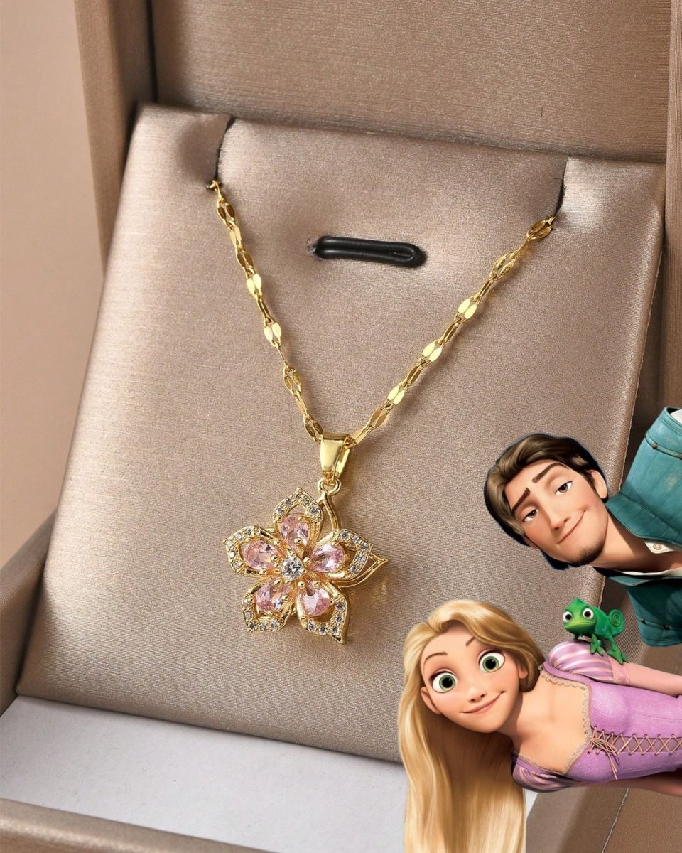 Collar para la ansiedad de Rapunzel 🌸
