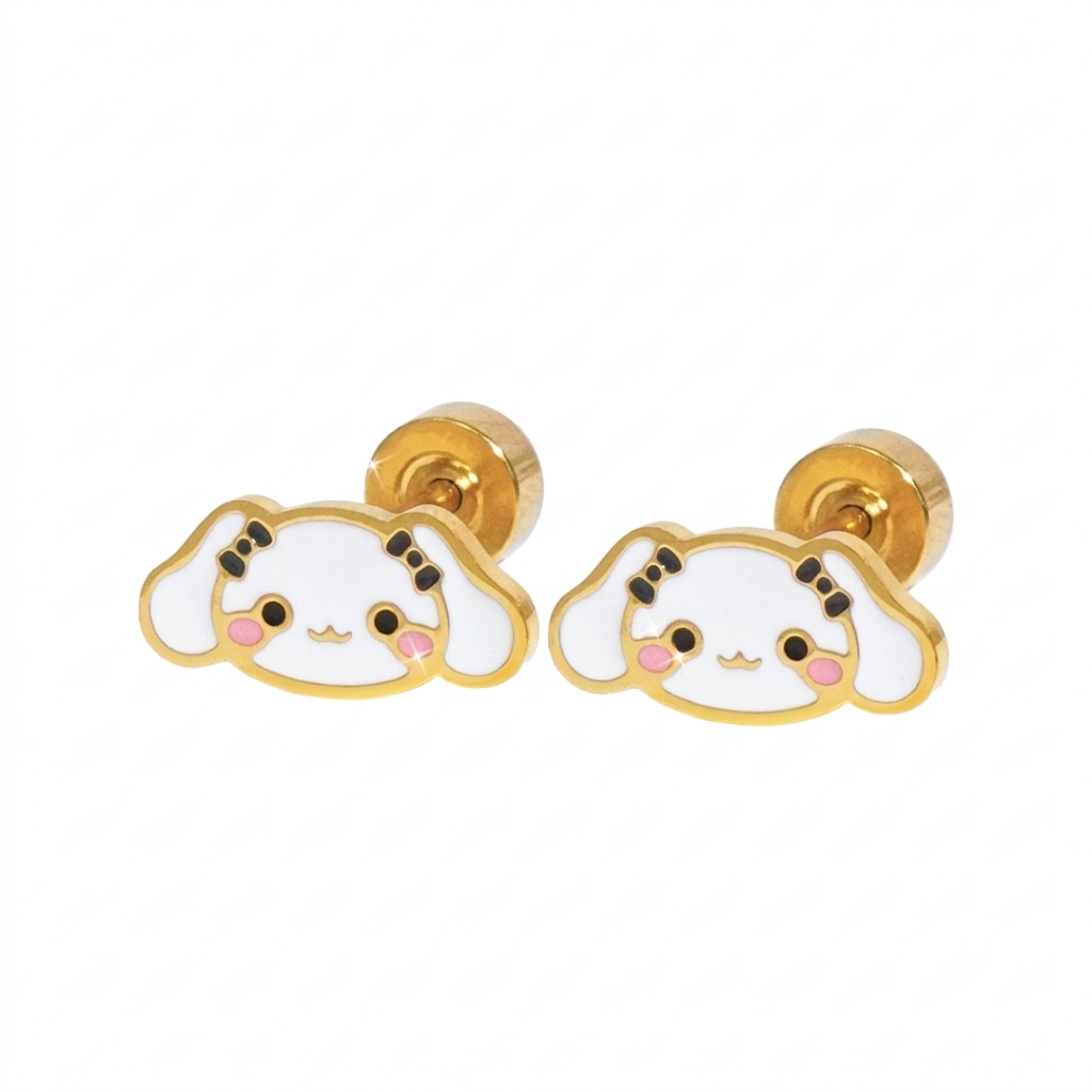 Pendientes Cinnamorroll 🤍