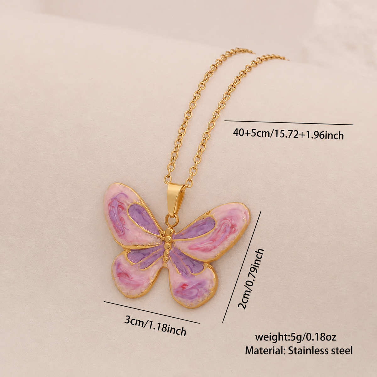 Collar de mariposa 🦋