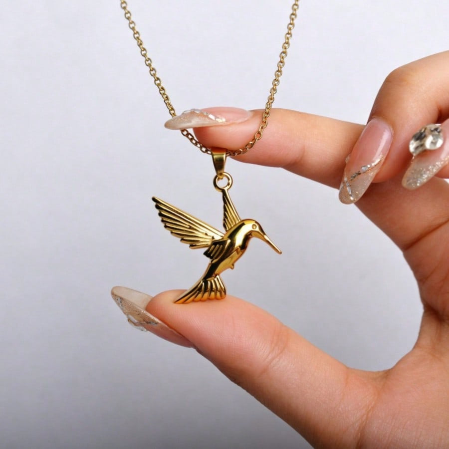 Collar de colibrí ✨