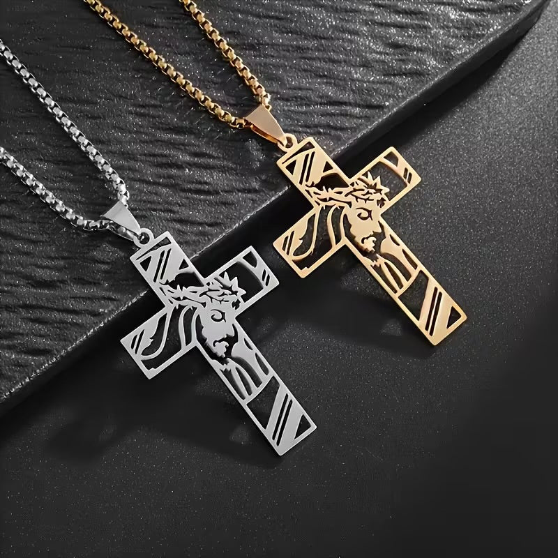 Collar cruz de Jesús ❤️