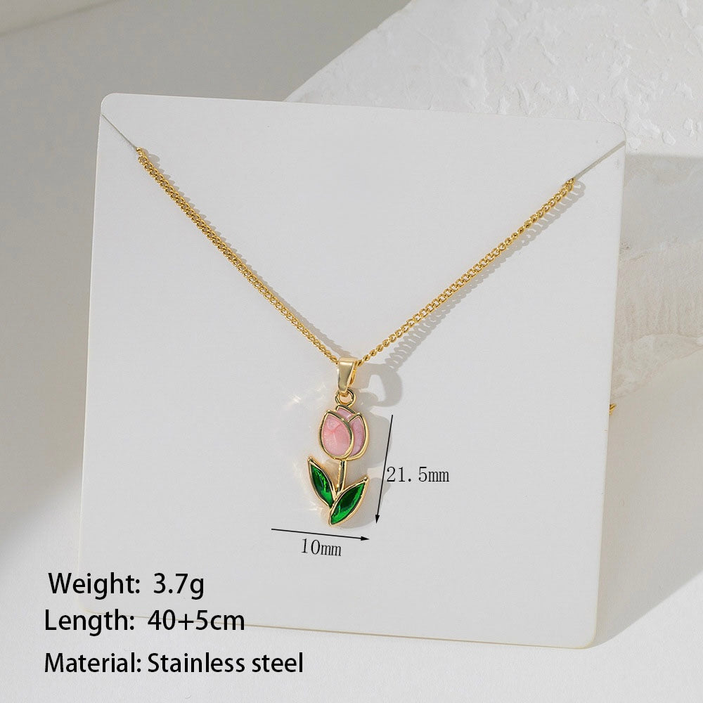 Collar de tulipán 🌷