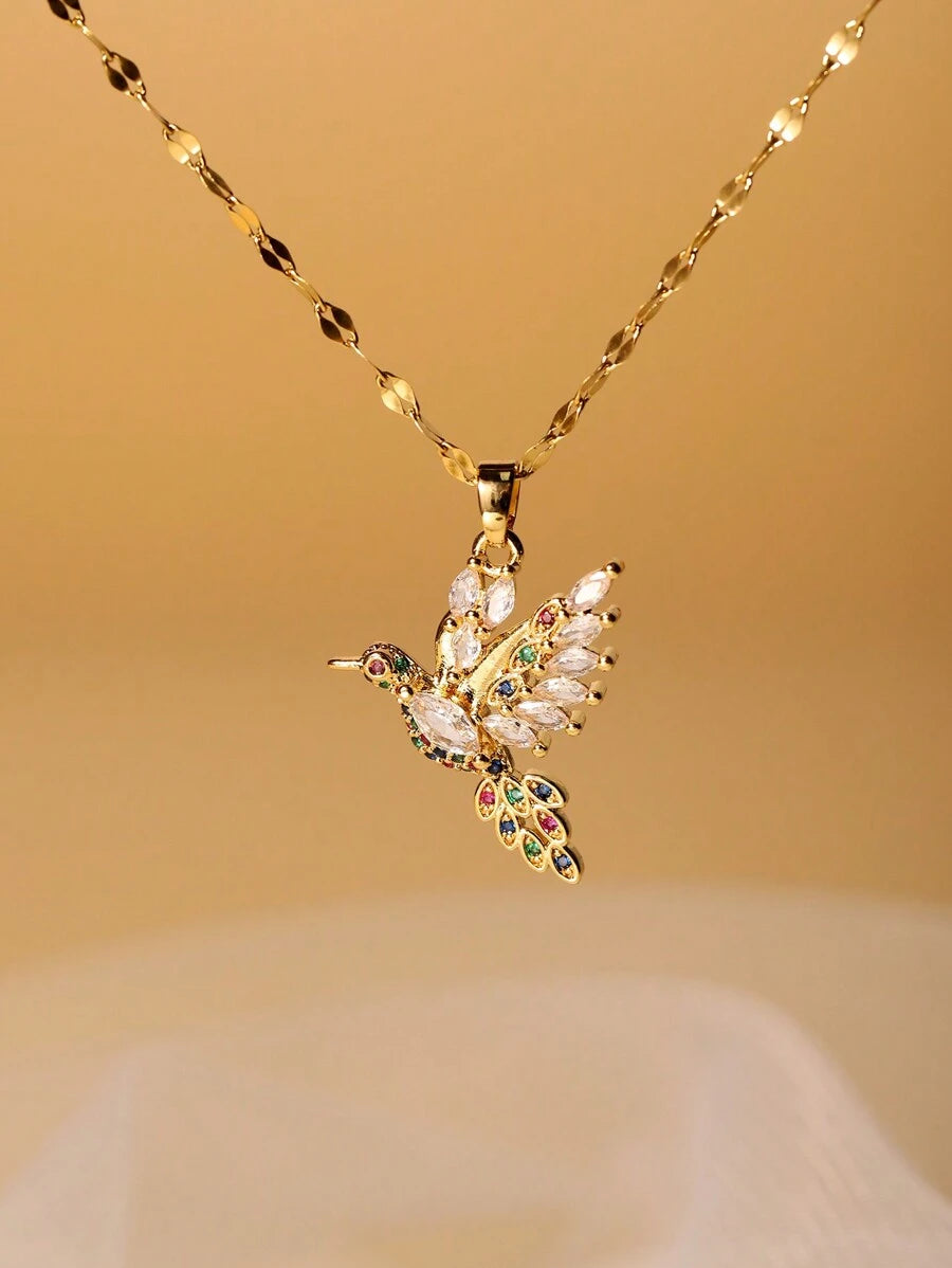 Collar de colibrí ✨