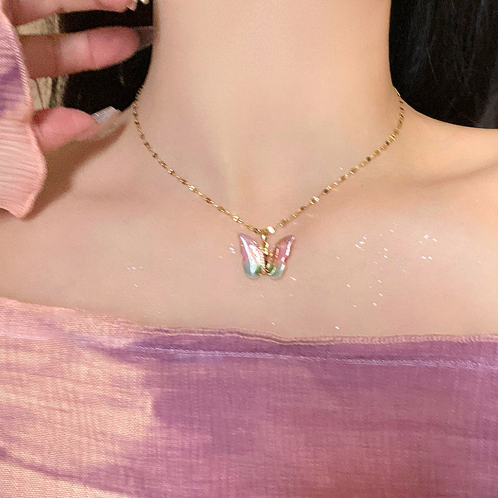 Collar mariposa 🦋