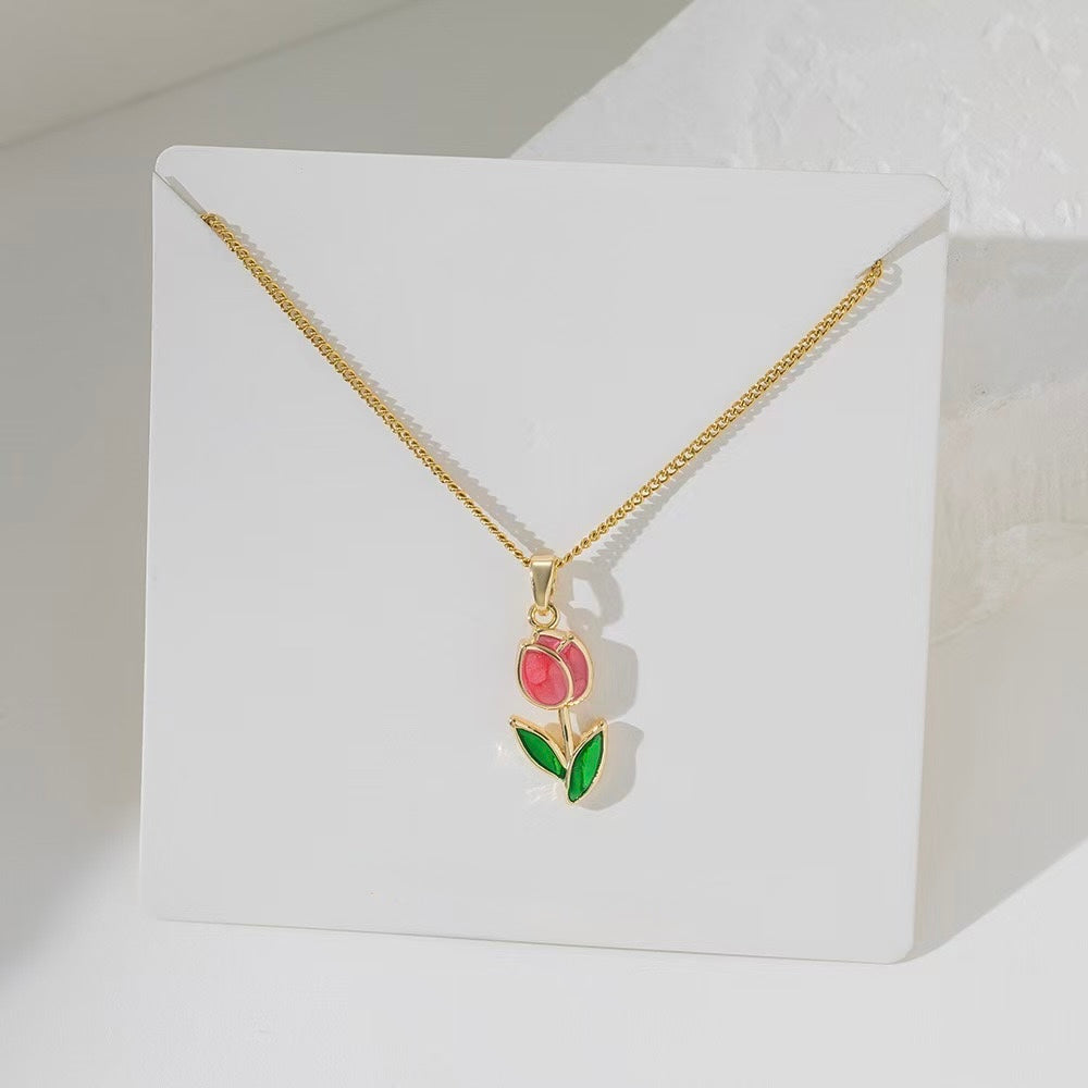 Collar de tulipán 🌷