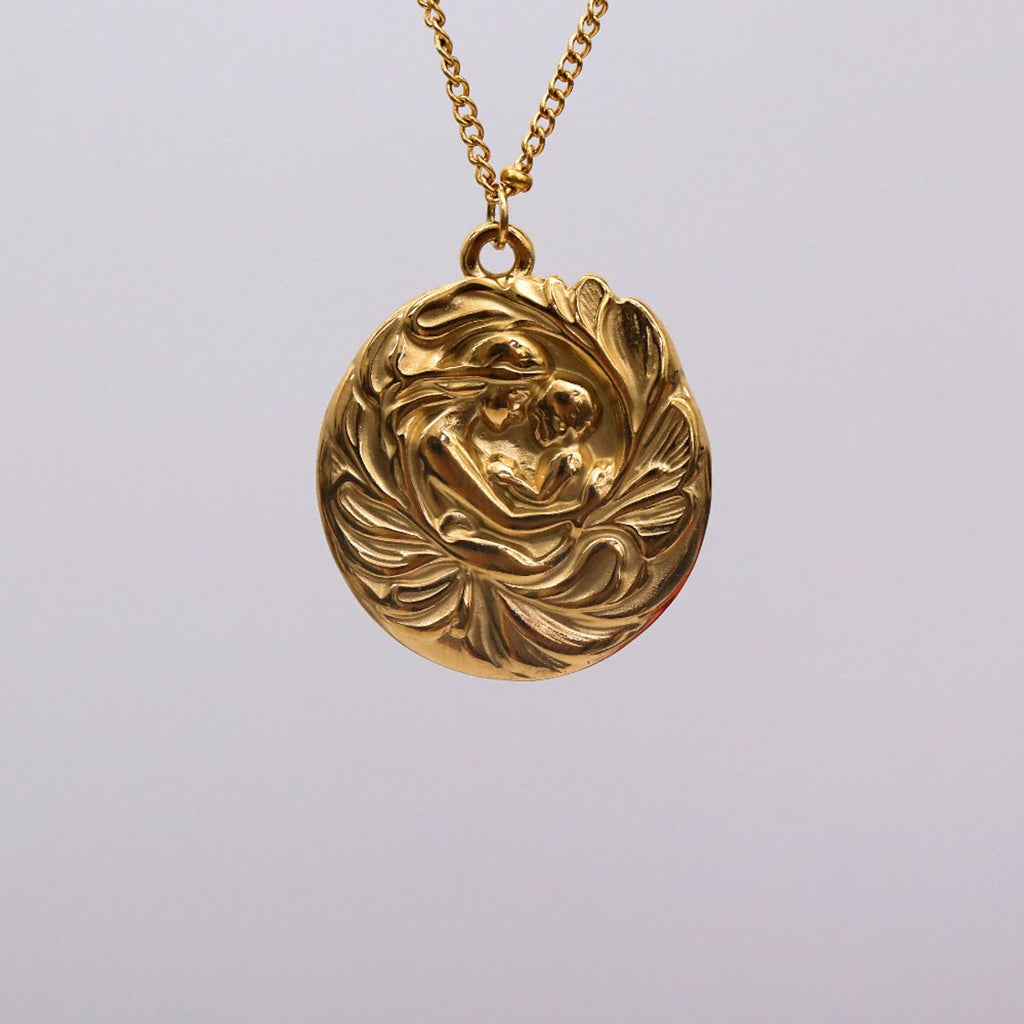 Love of mother necklace 🤍