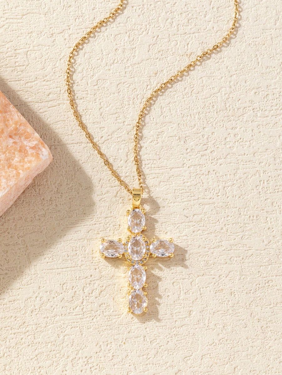 Collar de cruz ✨