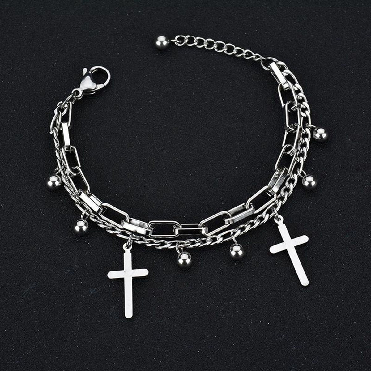 Pulsera de cruces ✨