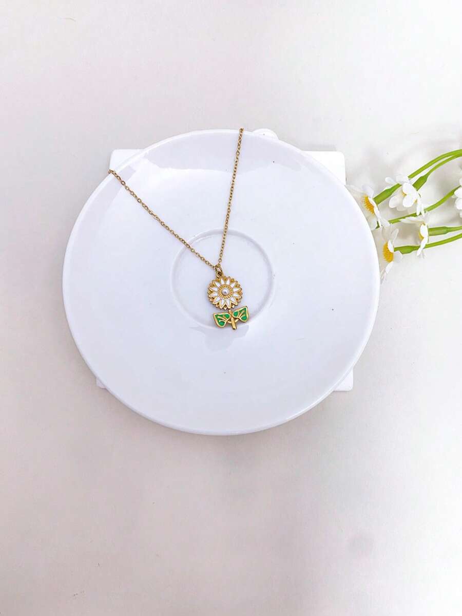 Collar de girasol 🌻