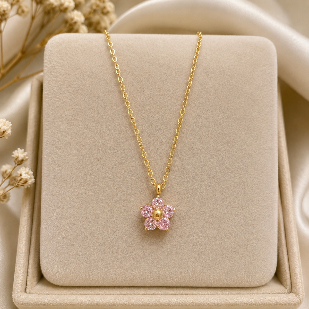 Collar de flor 🌸