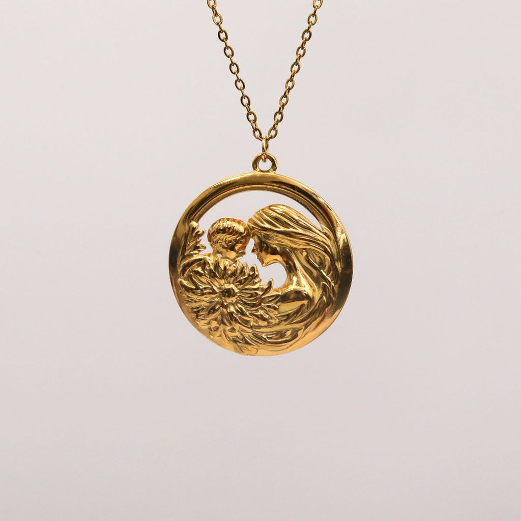 Love of mother necklace 🤍