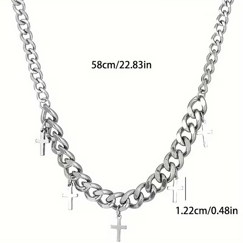 Collar cruces 🖤