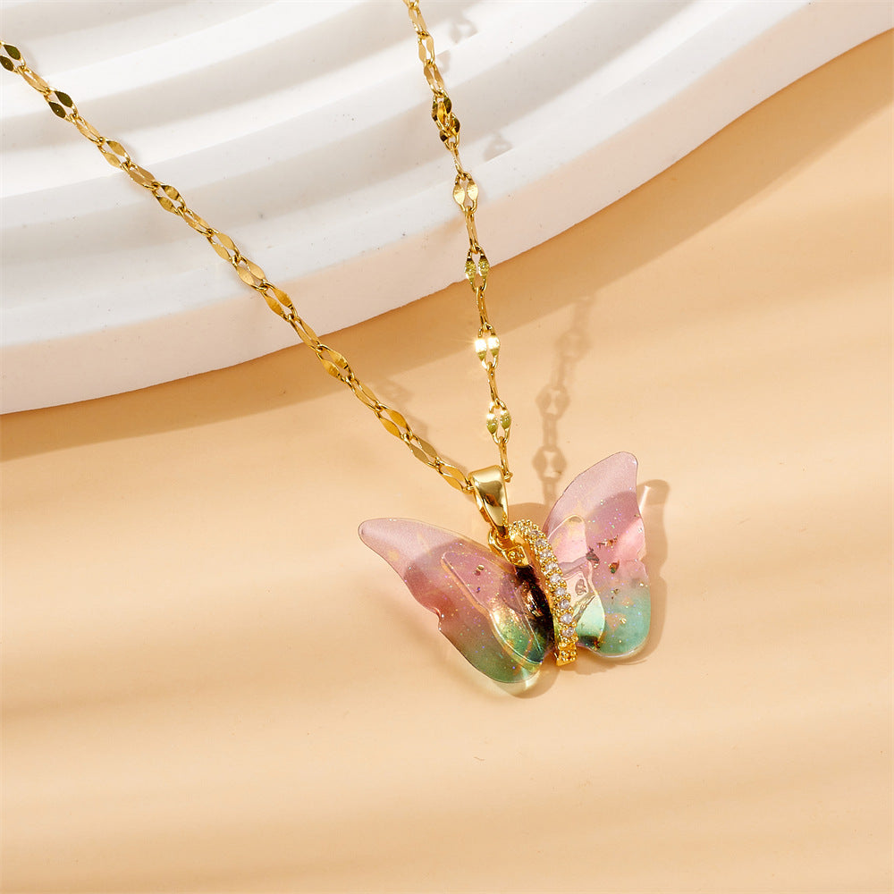 Collar mariposa 🦋