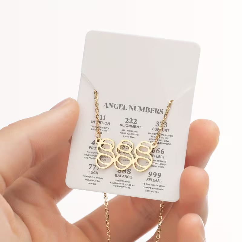 Ángel number necklace 🤍