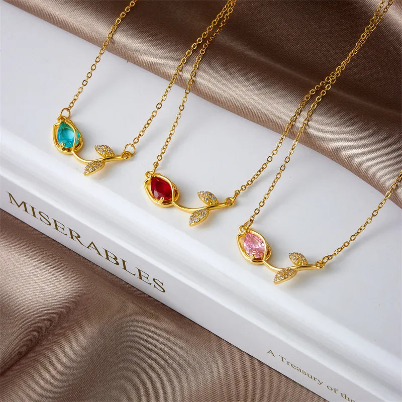 Collar de tulipán 🌷