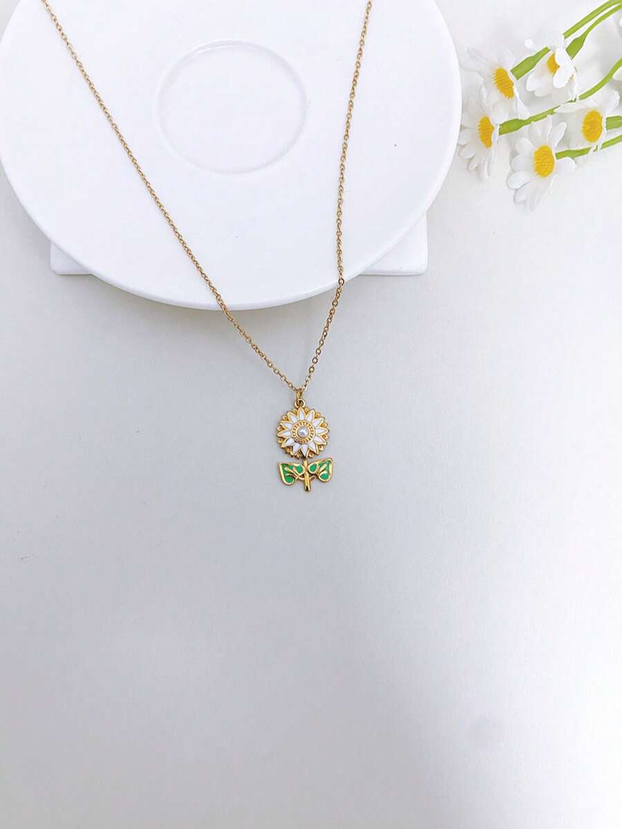 Collar de girasol 🌻