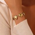 Hearts bracelet 💛