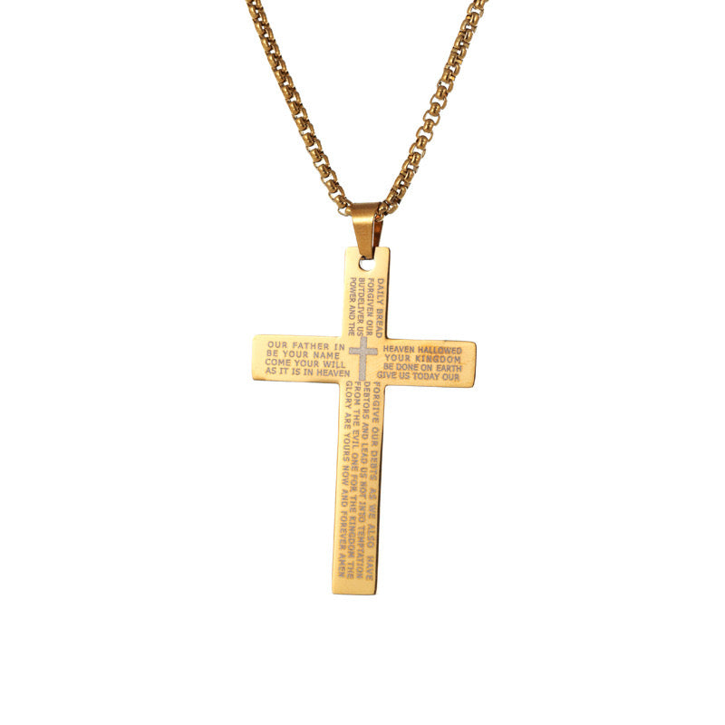 Collar de cruz ✨