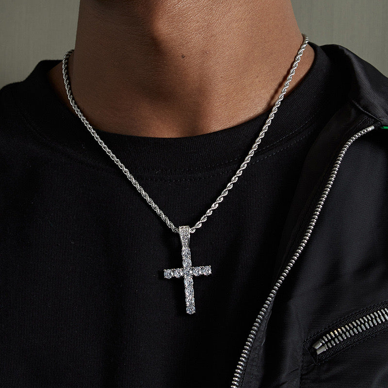 Collar de cruz 🤍