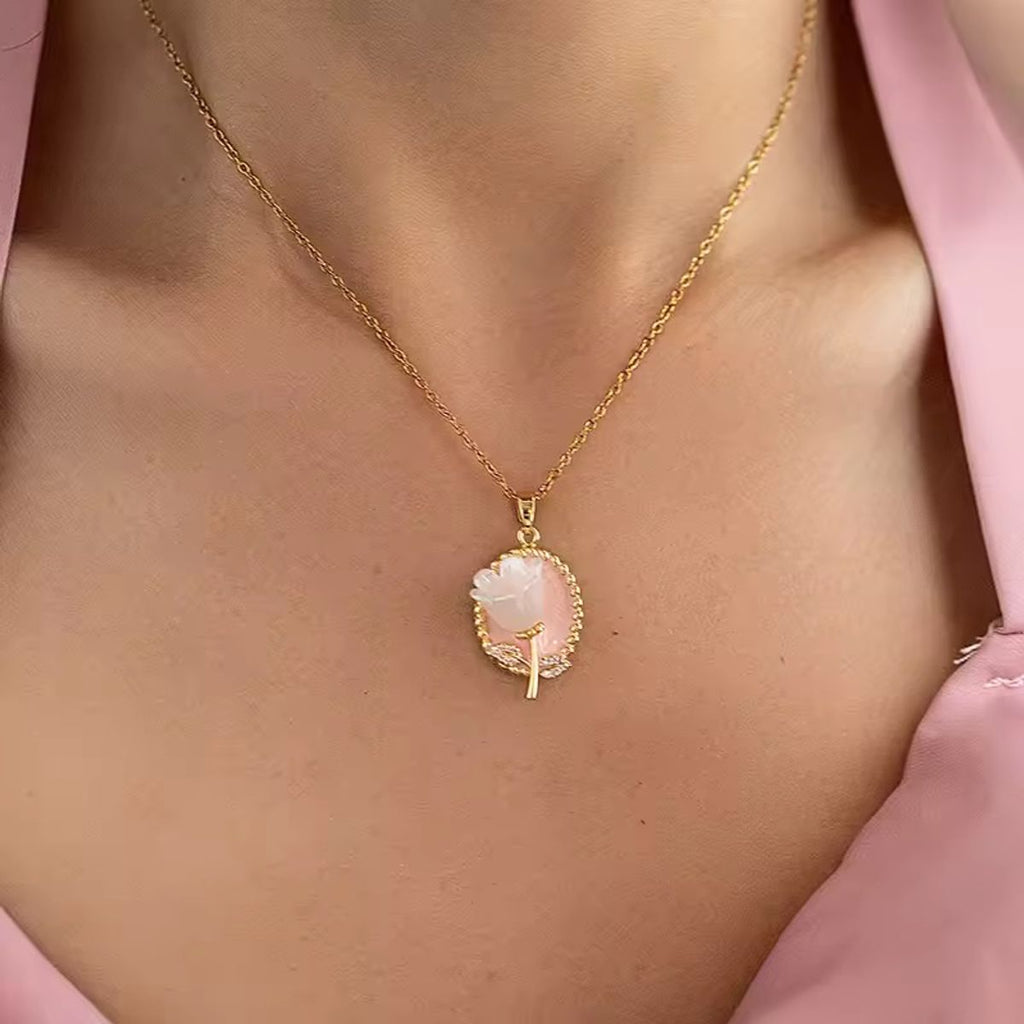 Collar de tulipán vintage 🌷