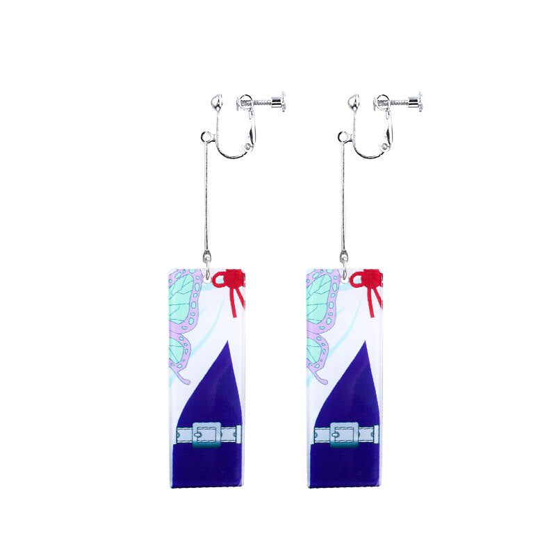Fake earrings Kimetsu no Yaiba 🤍🦋