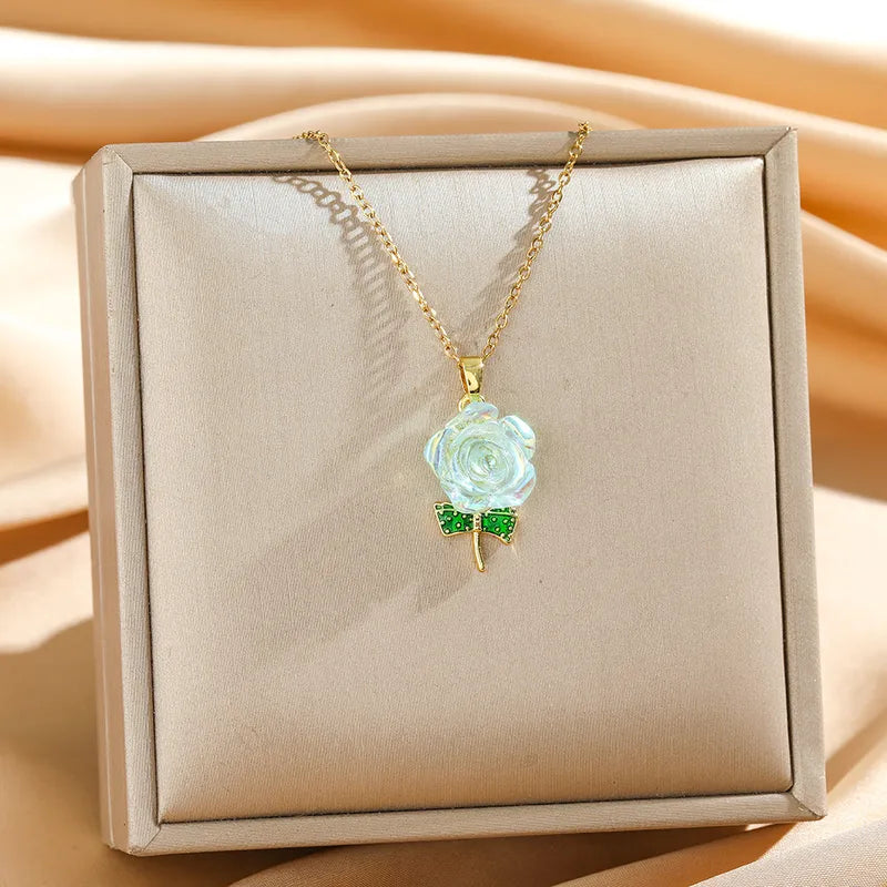 Collar de rosa 🌹