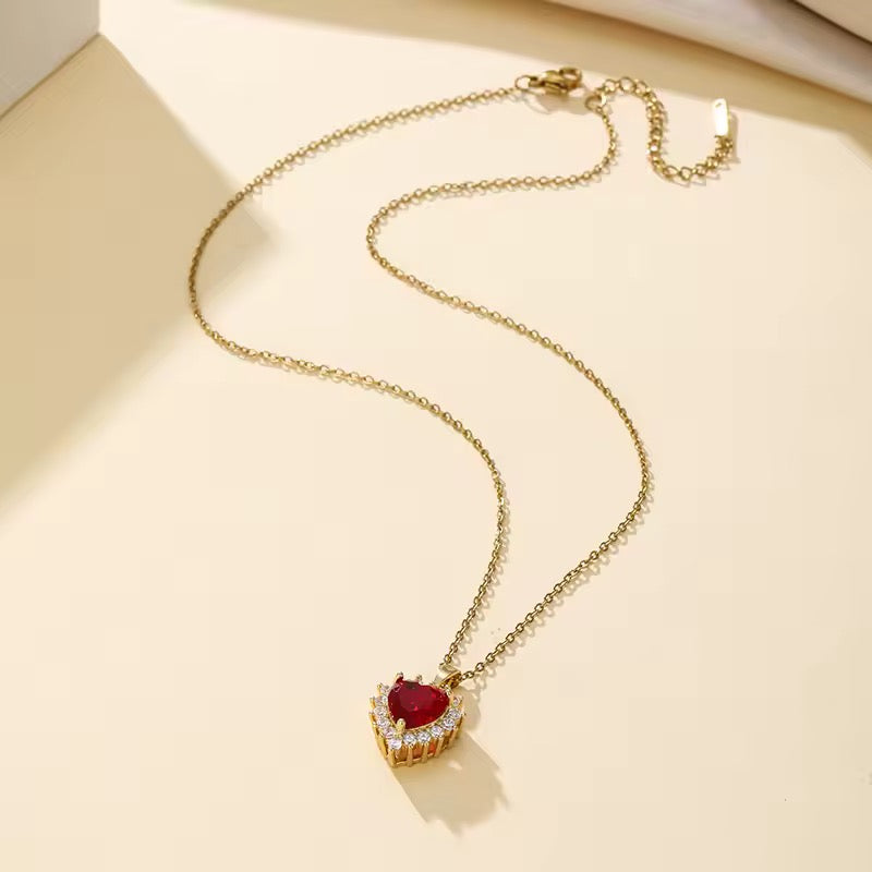Ruby Necklace ♥️