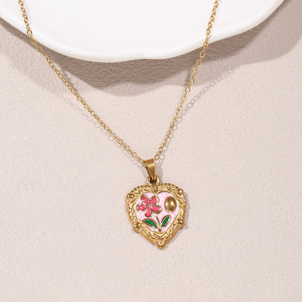 Collar de flor vintage 🌸