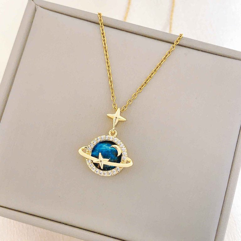 Collar Saturno 🪐