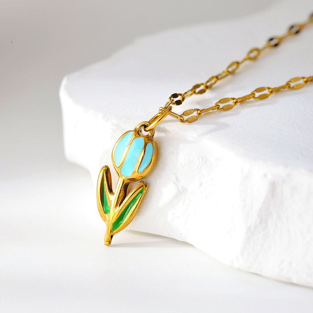 Collar de tulipán 🌷