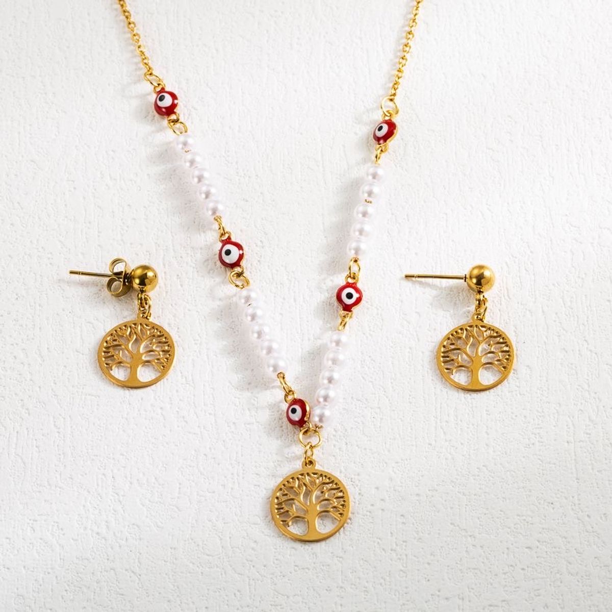 Set de joyería árbol de vida ✨