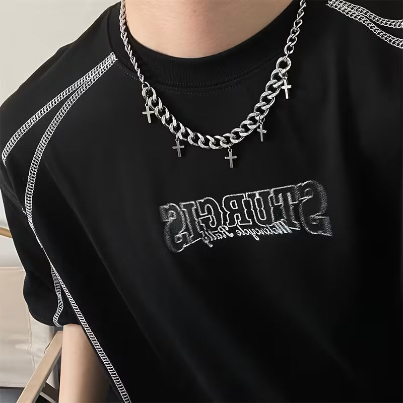 Collar cruces 🖤
