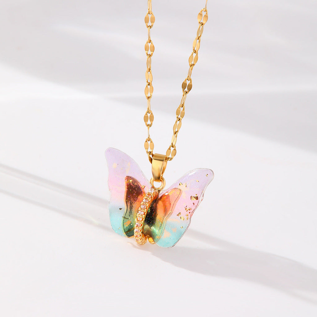 Collar mariposa 🦋