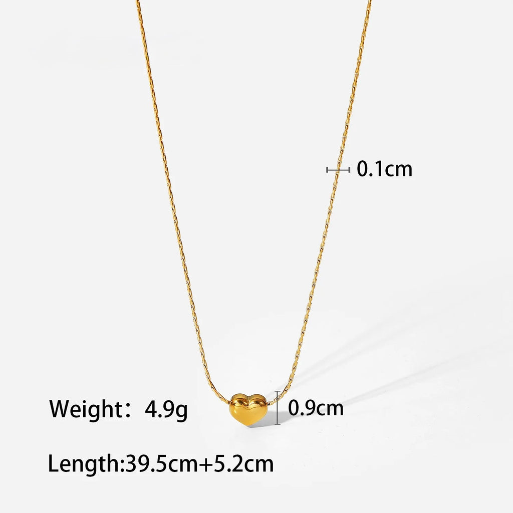 Little heart necklace 💛