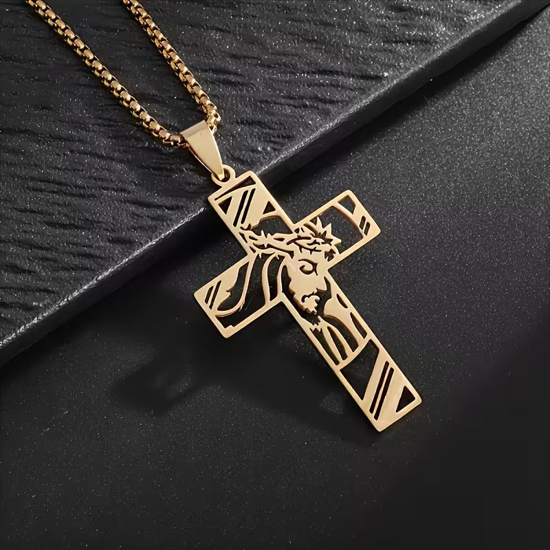 Collar cruz de Jesús ❤️