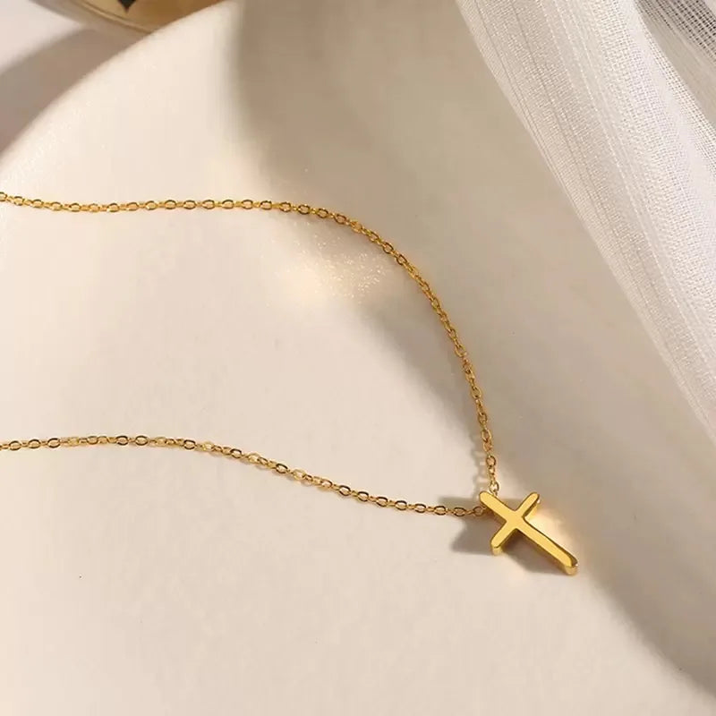 Collar de cruz ✨