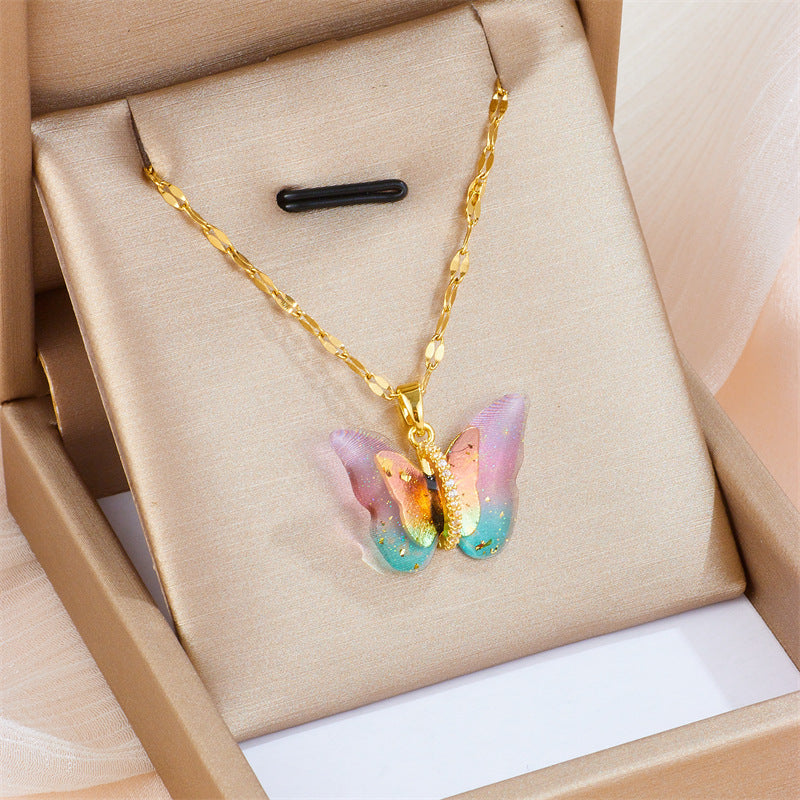 Collar mariposa 🦋