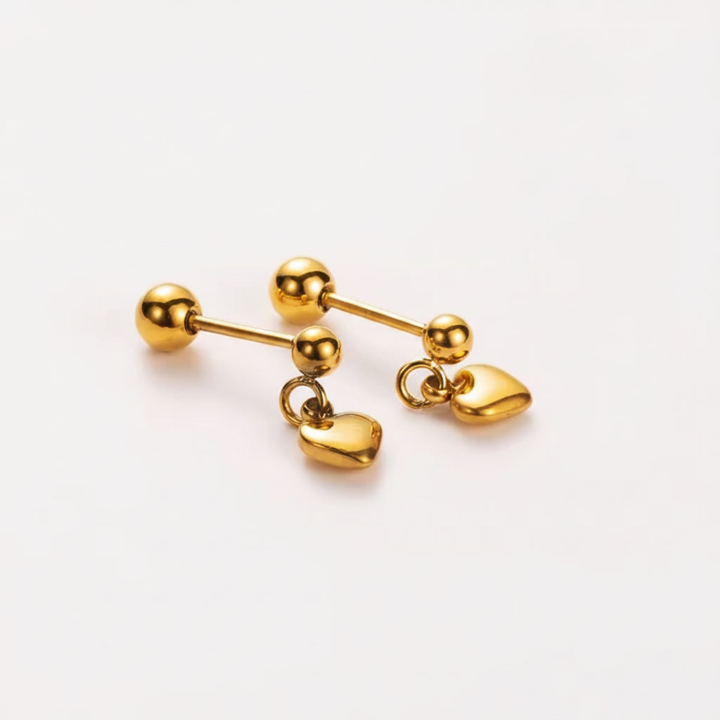 Pendientes de corazones 💕