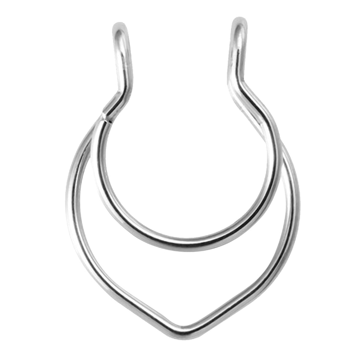 Fake piercing para septum 🤍