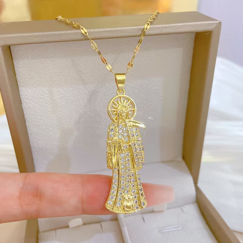 Collar Santa Muerte ✨