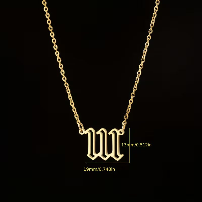 Ángel number necklace 🤍