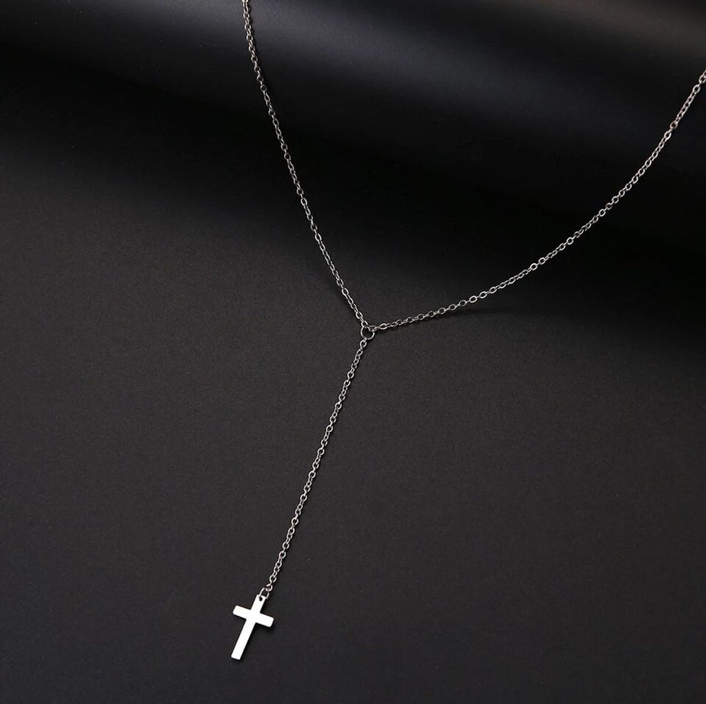 Collar colgante de cruz ✨