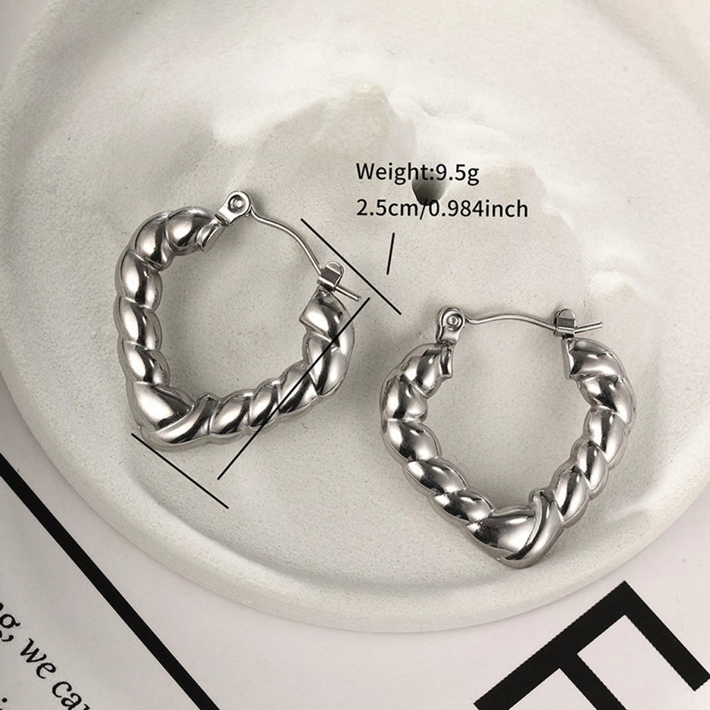 Pendientes de acero inoxidable 🤍